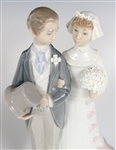 LLADRO WEDDING DAY PORCELAIN FIGURINES 4808