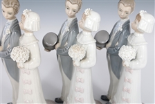 LLADRO WEDDING DAY PORCELAIN FIGURINES 4808
