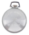 HAMILTON MILITARY ISSUE SILVERTONE CASE POCKET WATCH
