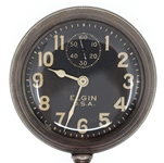 MEN'S ELGIN MILITARY ISSUE SILVERTONE CASE POCKET WATCH