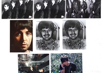 BEATLES SIGNED PHOTO PRINTS - STARR, BEST, & MCCARTNEY