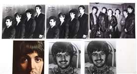 BEATLES SIGNED PHOTO PRINTS - STARR, BEST, & MCCARTNEY