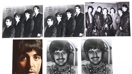 BEATLES SIGNED PHOTO PRINTS - STARR, BEST, & MCCARTNEY