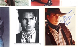 ACTOR AUTOGRAPHS - CRUISE, CLOONEY, CROWE, & SHEEN
