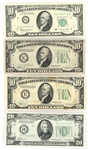 $10 & $20 GREEN SEAL FEDERAL RESERVE NOTES