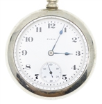MEN'S ELGIN SILVERODE CASE POCKET WATCH