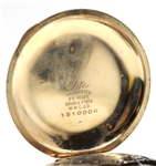 MEN'S ELGIN GOLD-FILLED CASE POCKET WATCH