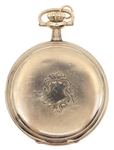MEN'S ELGIN GOLD-FILLED HUNTING CASE POCKET WATCH