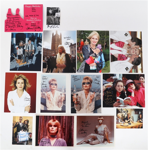ABSOLUTELY FABULOUS CAST AUTOGRAPHED PRINTS