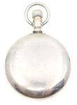 MEN'S ELGIN FATHER TIME NICKEL CASE POCKET WATCH