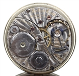 MEN'S ELGIN FATHER TIME NICKEL CASE POCKET WATCH
