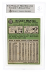 1967 TOPPS MICKEY MANTLE #150 BASEBALL CARD BECKETT 3