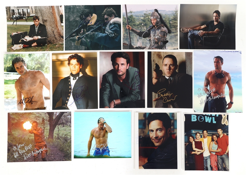 ACTOR AUTOGRAPHS - CROWE, CAVANAGH, & OLAUGHLIN