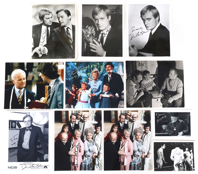 ACTOR AUTOGRAPHS - CUSHING, HARDY, & MCCALLUM 