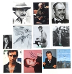 ACTOR AUTOGRAPHS - BANNISTER, CONNERY, & DALTON