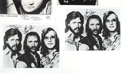 SINGER AUTOGRAPHS - BEEGEES, COLLINS, OSMOND