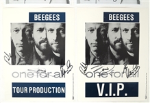 SINGER AUTOGRAPHS - BEEGEES, COLLINS, OSMOND