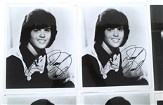 SINGER AUTOGRAPHS - BEEGEES, COLLINS, OSMOND