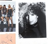 FEMALE POP MUSICIAN AUTOGRAPHS - ADELE, MADONNA, & MORE