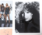 FEMALE POP MUSICIAN AUTOGRAPHS - ADELE, MADONNA, & MORE