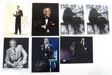 JAZZ MUSICIAN AUTOGRAPHS - BUBLE, SINATRA, BENNETT
