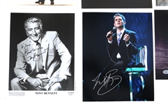 JAZZ MUSICIAN AUTOGRAPHS - BUBLE, SINATRA, BENNETT