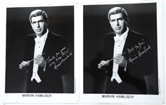 MUSICIAN AUTOGRAPHS - SONDHEIM, PAVAROTTI, HAMLISCH