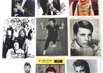 ROCK MUSICIAN AUTOGRAPHS - JOEL, STARR, & MCCARTNEY