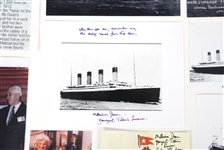 YOUNGEST TITANIC SURVIVOR MILLVINA DEAN AUTOGRAPHS