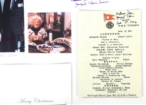 YOUNGEST TITANIC SURVIVOR MILLVINA DEAN AUTOGRAPHS
