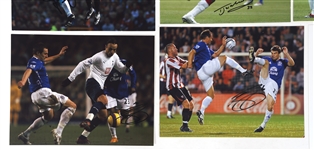 SOCCER AUTOGRAPHS - HENRY, BARMBY, & WILSHERE