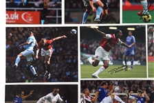 SOCCER AUTOGRAPHS - HENRY, BARMBY, & WILSHERE