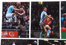SOCCER AUTOGRAPHS - HENRY, BARMBY, & WILSHERE