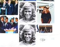 TENNIS AUTOGRAPHS - BORG, EVERT, & NADAL