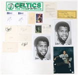 BASEBALL & BASKETBALL AUTOGRAPHS ERVING, MILLER, MUSIAL