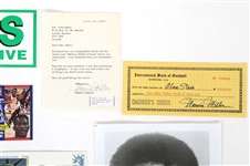 BASEBALL & BASKETBALL AUTOGRAPHS ERVING, MILLER, MUSIAL