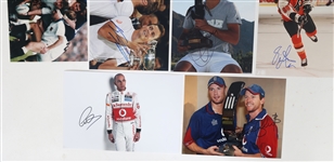 ATHLETE AUTOGRAPHS - PALMER, OWEN, & HOWE