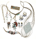 STERLING SILVER SOUTHWESTERN STYLE JEWELRY
