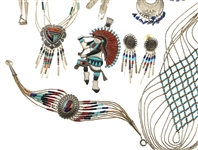 STERLING SILVER SOUTHWESTERN STYLE JEWELRY