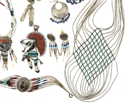 STERLING SILVER SOUTHWESTERN STYLE JEWELRY