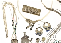 STERLING SILVER SOUTHWESTERN STYLE JEWELRY