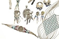 STERLING SILVER SOUTHWESTERN STYLE JEWELRY