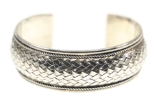 STERLING SILVER FASHION CUFF BRACELETS
