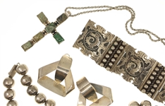 STERLING SILVER MEXICAN FASHION JEWELRY