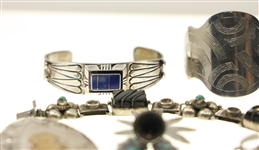 STERLING SILVER MEXICAN & SOUTHWESTERN FASHION JEWELRY
