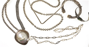 STERLING SILVER FASHION JEWELRY - BRACELETS & NECKLACES