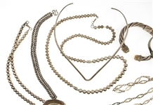 STERLING SILVER FASHION JEWELRY - BRACELETS & NECKLACES
