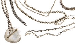 STERLING SILVER FASHION JEWELRY - BRACELETS & NECKLACES