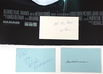 ACTOR AUTOGRAPHS - RADCLIFFE, HARMON, & MORANIS
