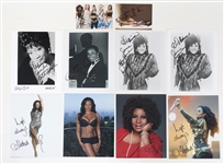 MUSICIAN AUTOGRAPHS - SPICE GIRLS, FRANKLIN, & LABELLE